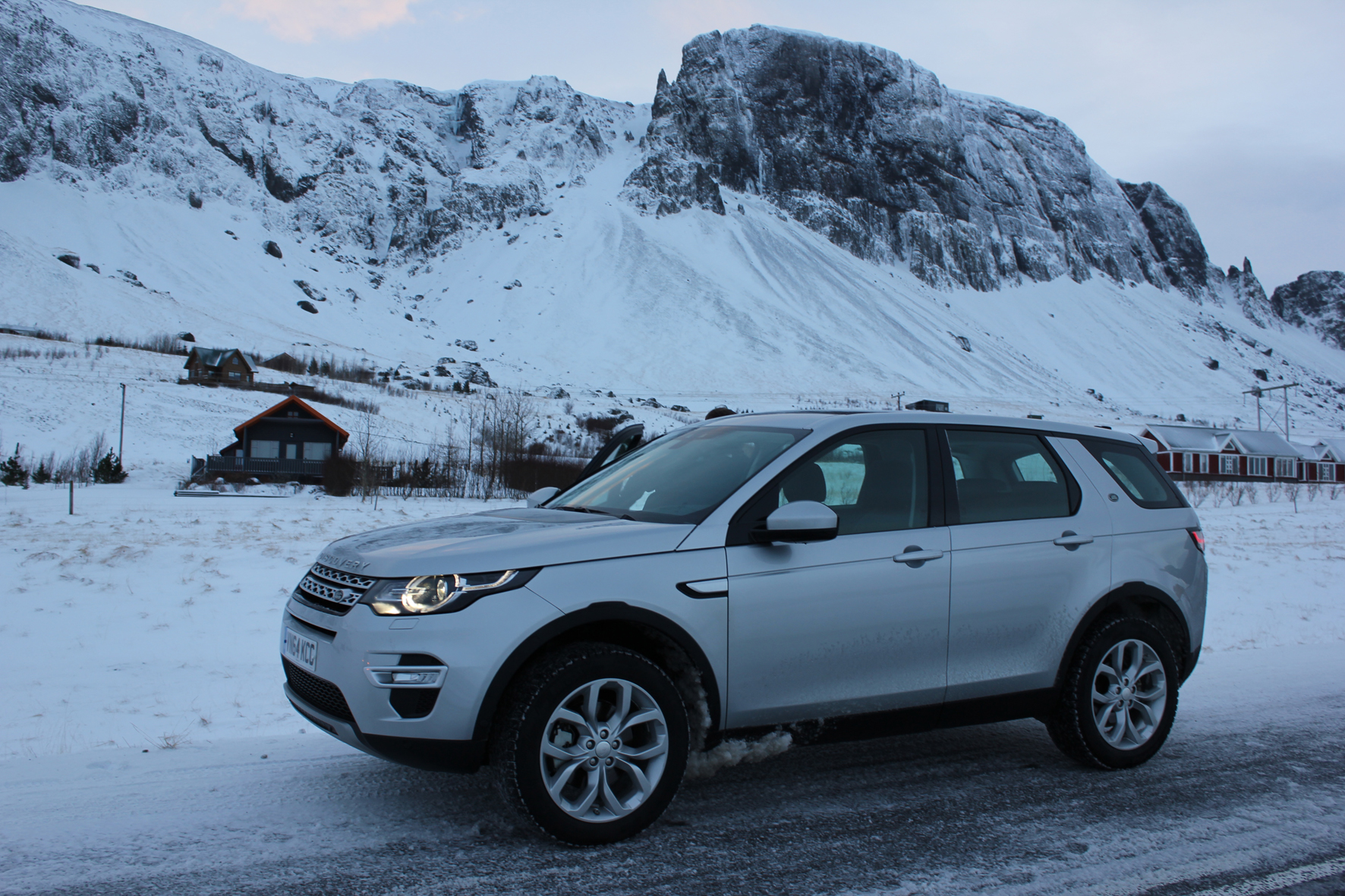 Reykjavik/Island - Der Land Rover Discovery Sport