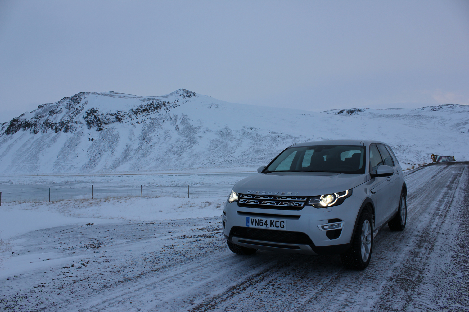 Reykjavik/Island - Der Land Rover Discovery Sport