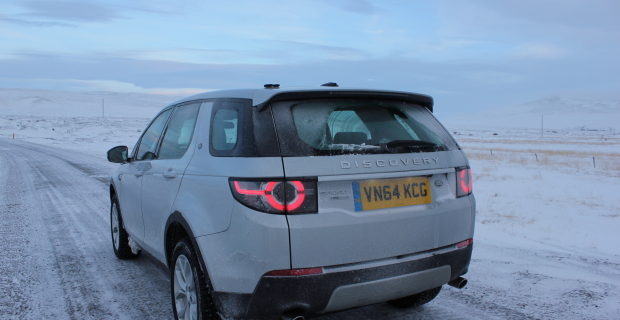 Reykjavik/Island - Der Land Rover Discovery Sport
