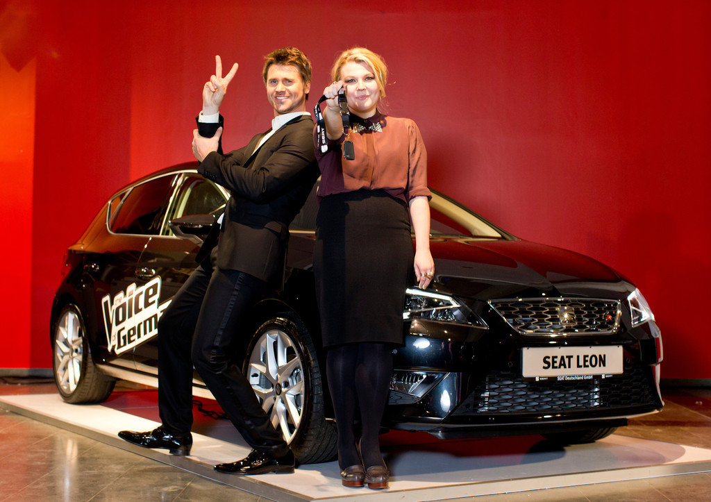 Seat, Partner von „The Voice of Germany“, grat