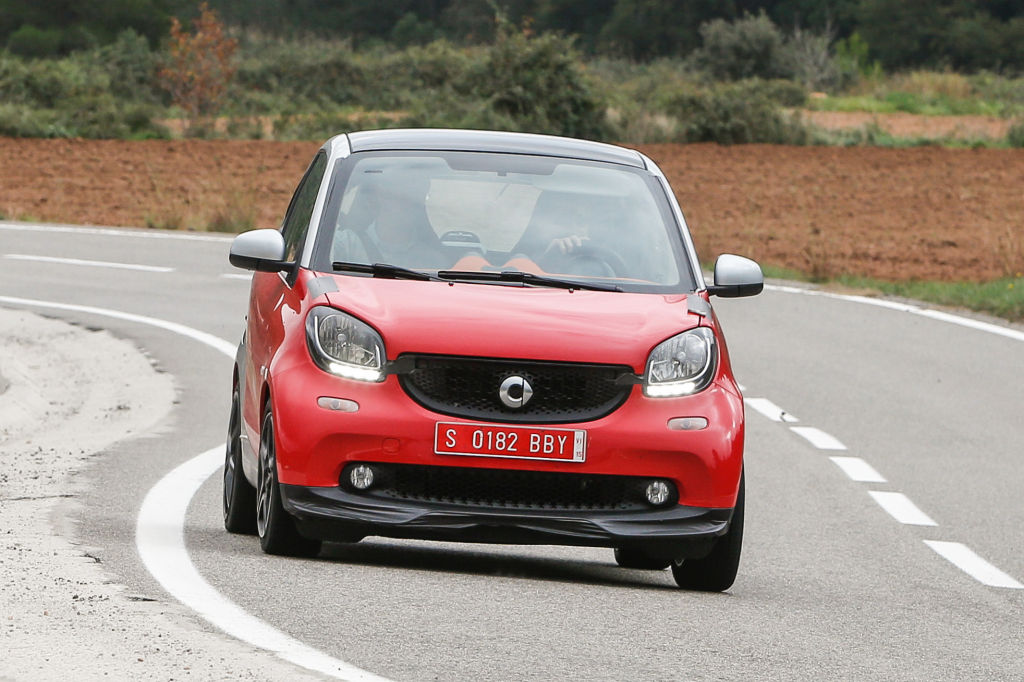Erwischt: Erlkönig Smart Brabus