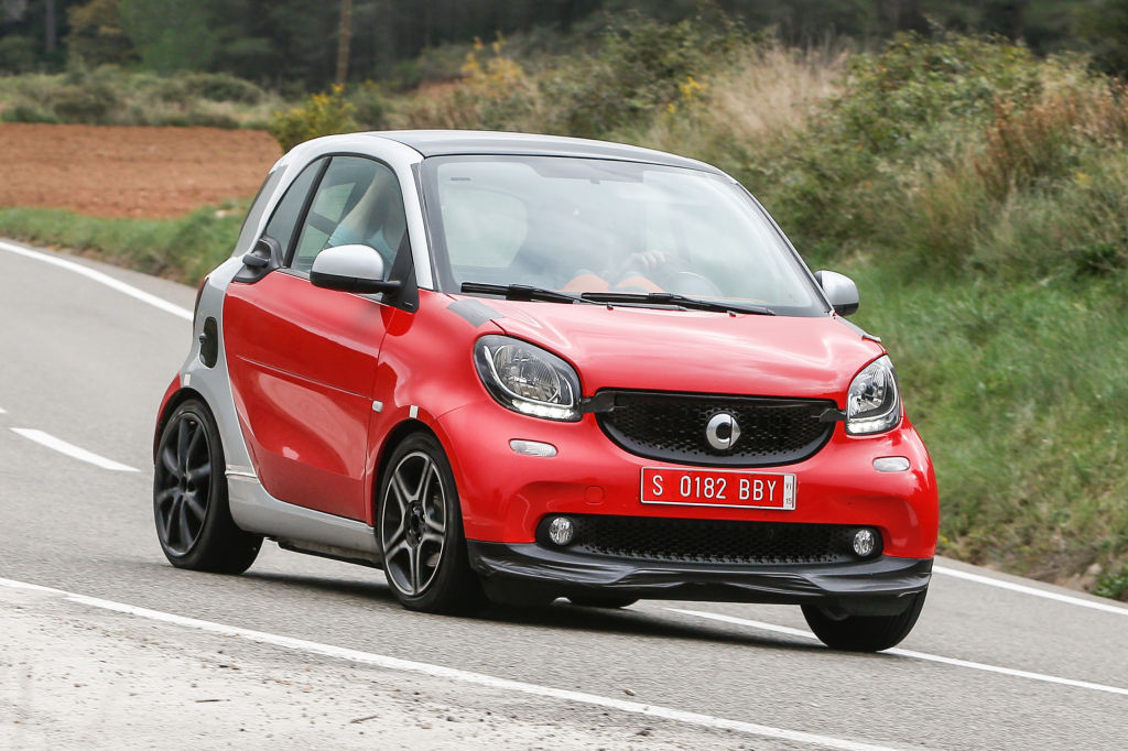 Erwischt: Erlkönig Smart Brabus