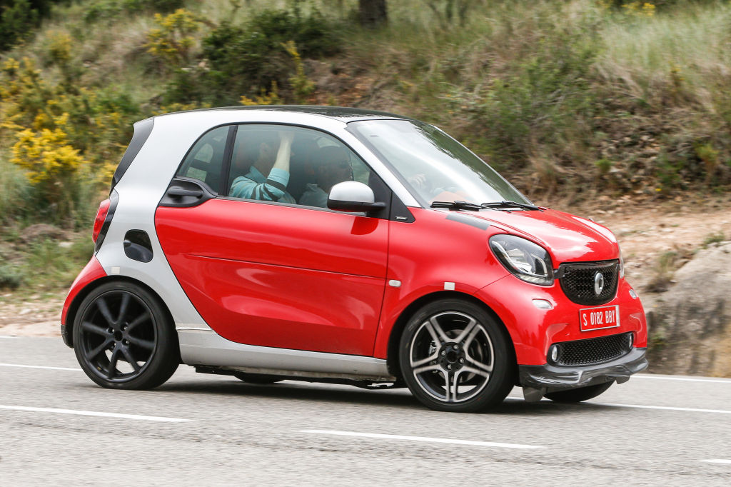 Erwischt: Erlkönig Smart Brabus