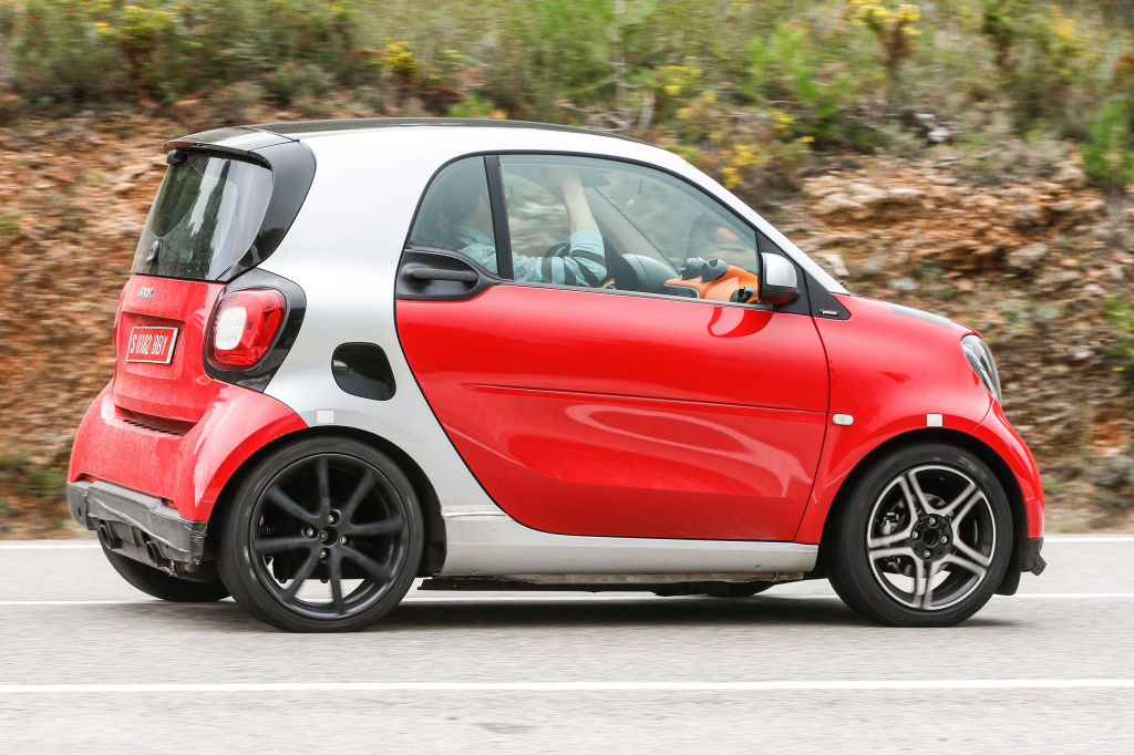 Erwischt: Erlkönig Smart Brabus