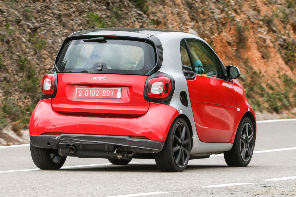 Erwischt: Erlkönig Smart Brabus