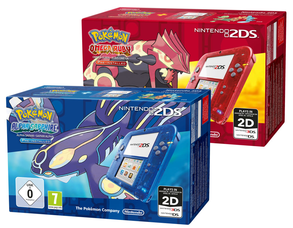 auto.de-Weihnachtsgewinnspiel: Zwei Nintendo 2DS und Pokémon Omega Rubin oder Alpha Saphir