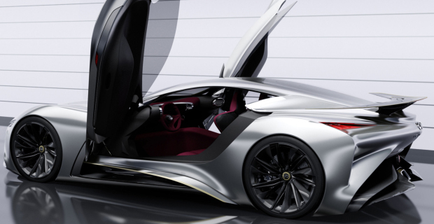Infiniti-Drift-Monster virtuell unterwegs