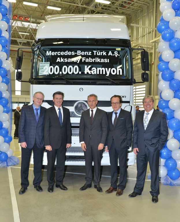 200 000ster Daimler-Lkw im Werk Aksaray gefertigt