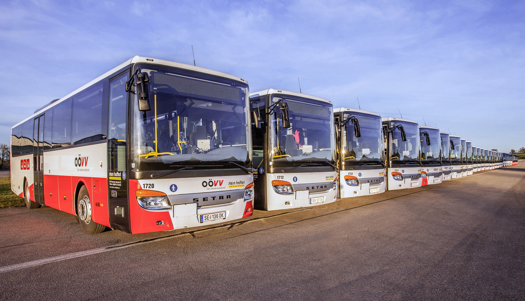 21 Setra für „Stern & Hafferl“
