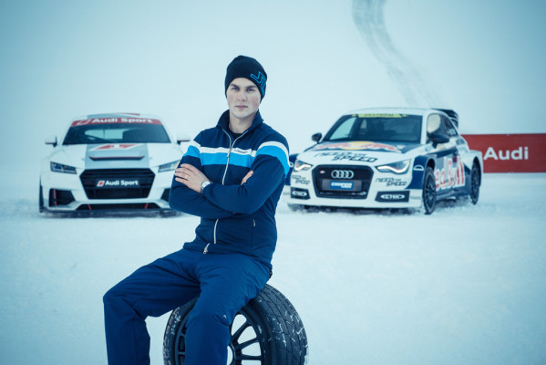 Marklund fährt Rallyecross im Audi