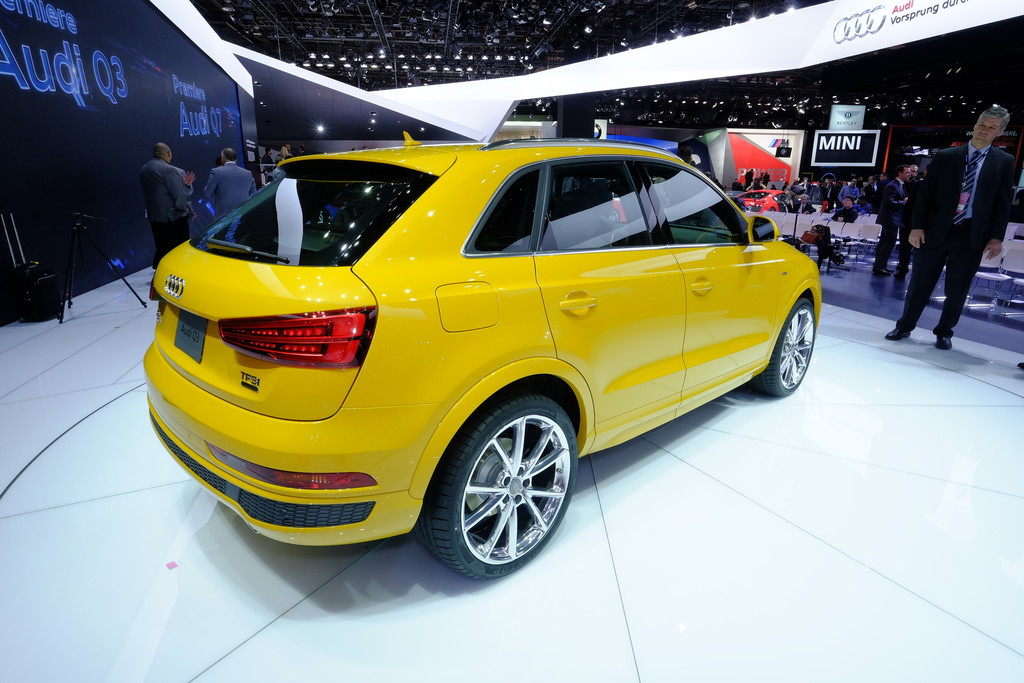 Detroit 2015: Audi macht den Q3 fit
