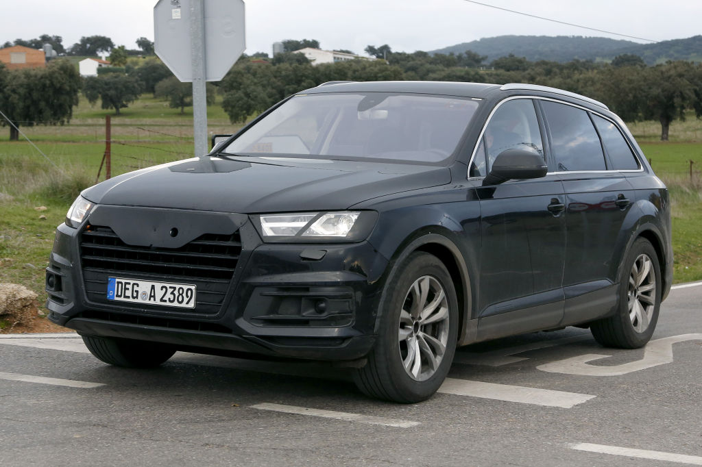 Erwischt: Erlkönig Audi Q7