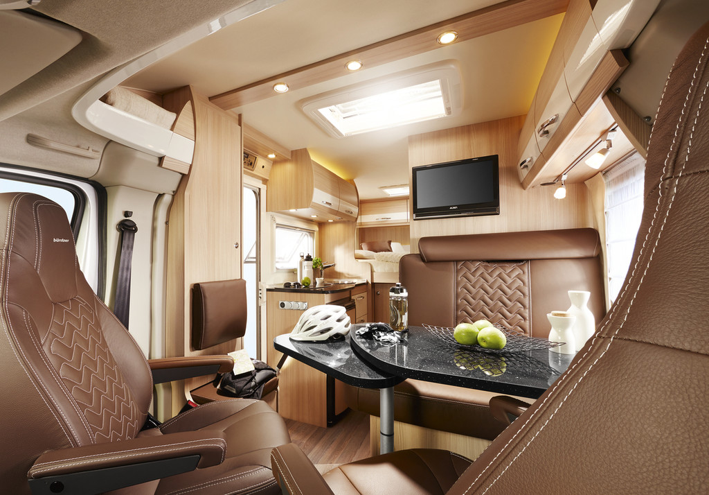 CMT 2015: Bürstner Travel Van Sportline mit Ledersitzen