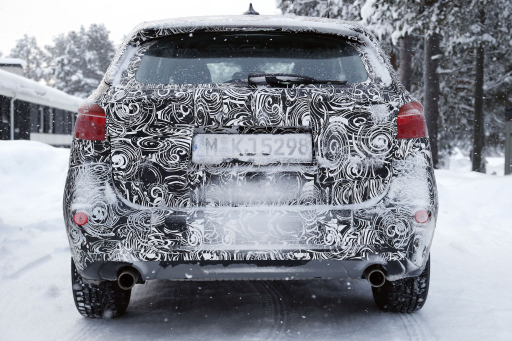 Erwischt: Erlkönig BMW X1 im Detail