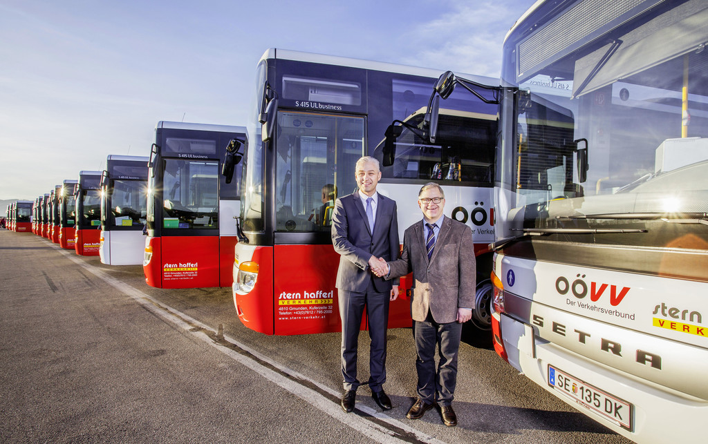 21 Setra für „Stern & Hafferl“