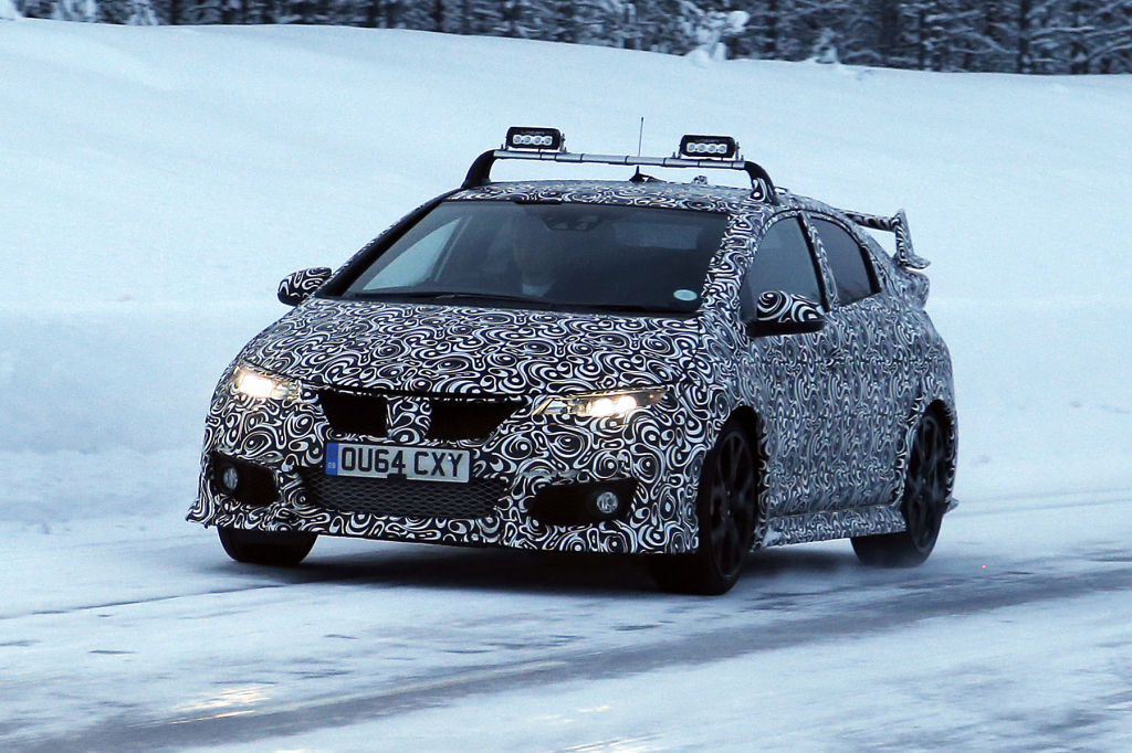 Erwischt: Erlkönig Honda Civic Type R - Neue Bilder!
