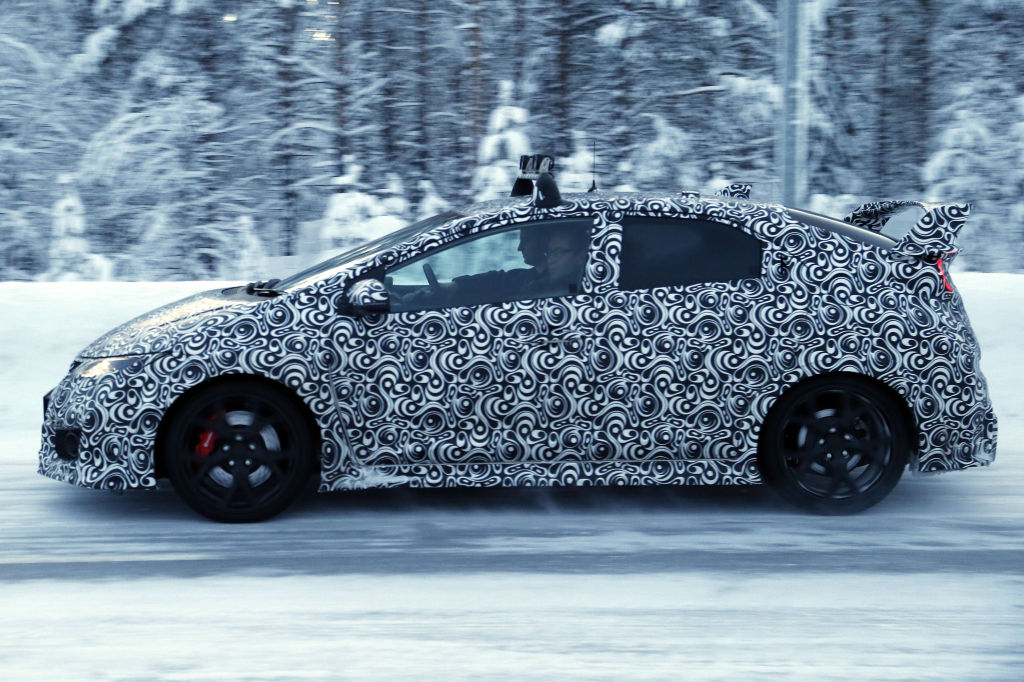 Erwischt: Erlkönig Honda Civic Type R - Neue Bilder!