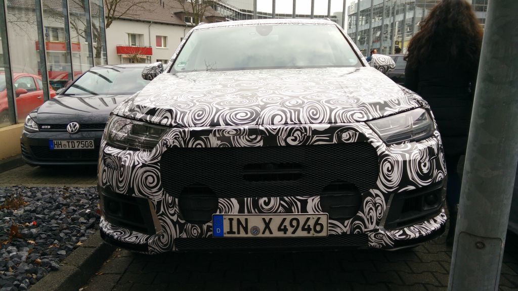 Erwischt: Erlkönig Audi Q7