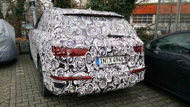 Erwischt: Erlkönig Audi Q7