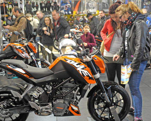 Mehr als 42 000 Besucher bei Motorradmesse