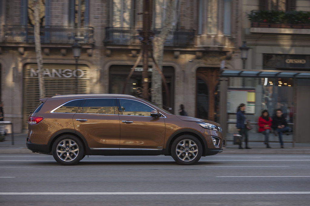 Erste Fahrt im Kia Sorento - Spagat gelungen