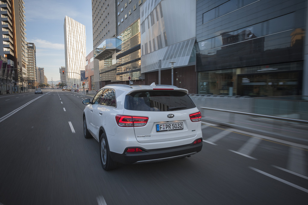 Erste Fahrt im Kia Sorento - Spagat gelungen