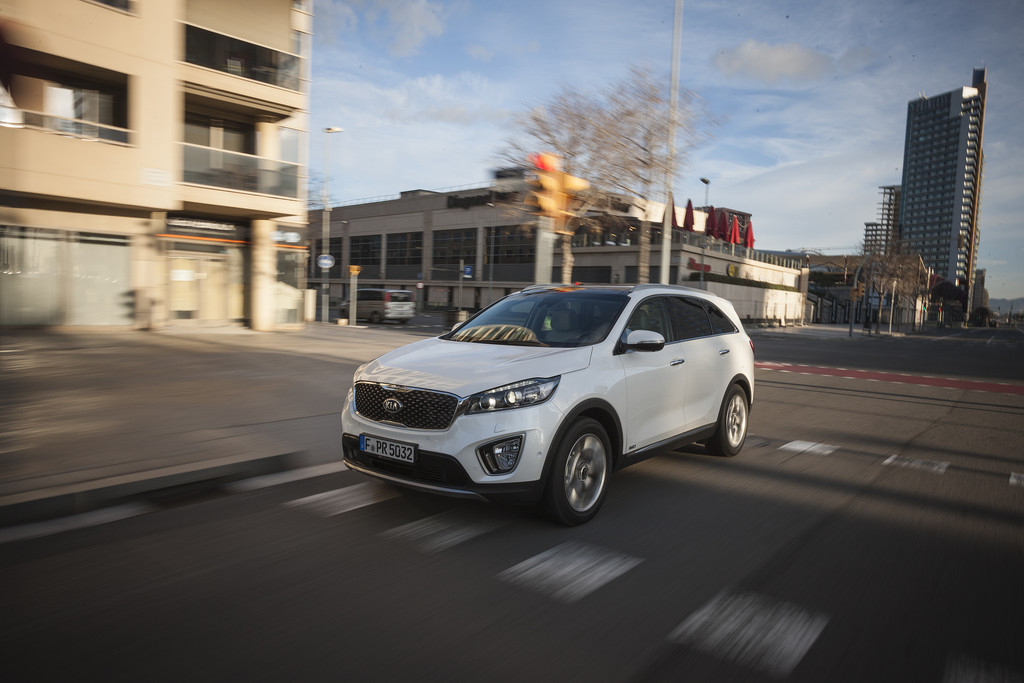 Erste Fahrt im Kia Sorento - Spagat gelungen