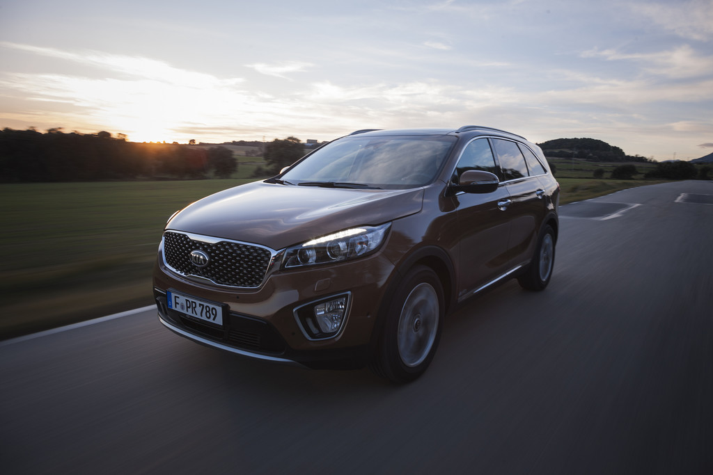 Erste Fahrt im Kia Sorento - Spagat gelungen