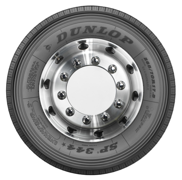 Dunlop bringt neuen LKW-Lenkachsreifen