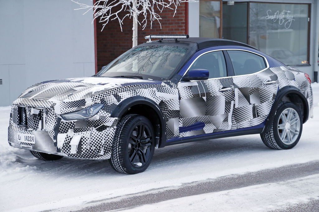 Erwischt: Erlkönig Maserati Levante