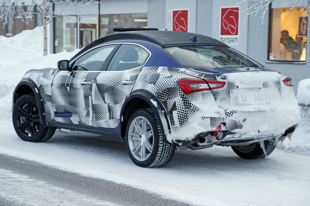 Erwischt: Erlkönig Maserati Levante