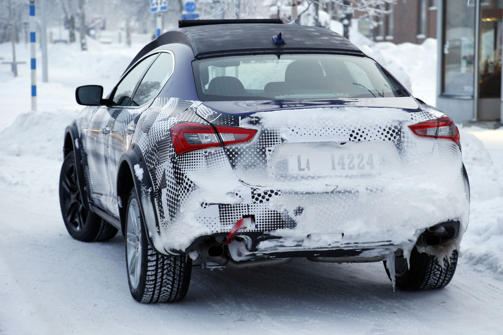 Erwischt: Erlkönig Maserati Levante