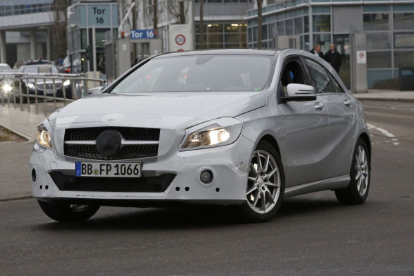 Erwischt: Erlkönig Mercedes-Benz A-Klasse Facelift