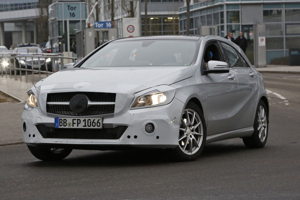 Erwischt: Erlkönig Mercedes-Benz A-Klasse Facelift