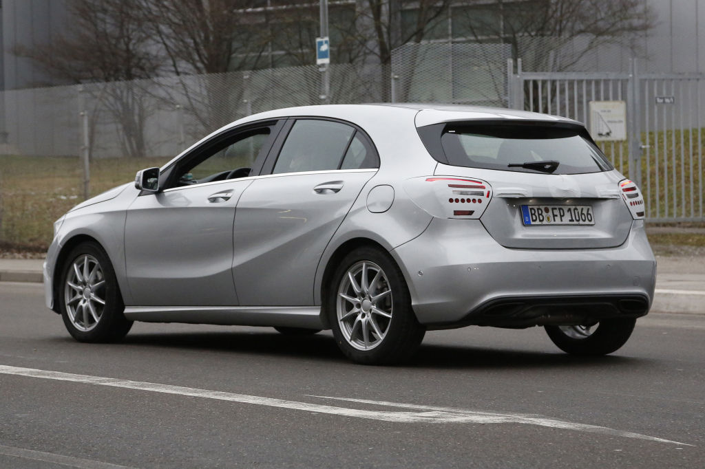 Erwischt: Erlkönig Mercedes-Benz A-Klasse Facelift