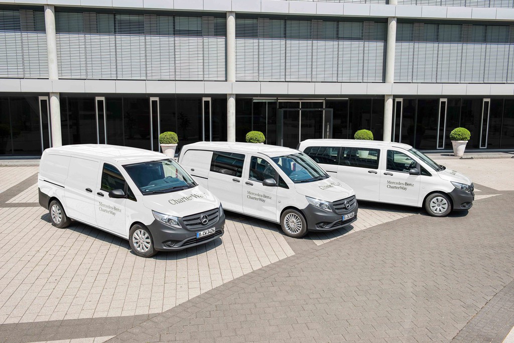 Mercedes-Benz Vito verstärkt Charterway-Flotte