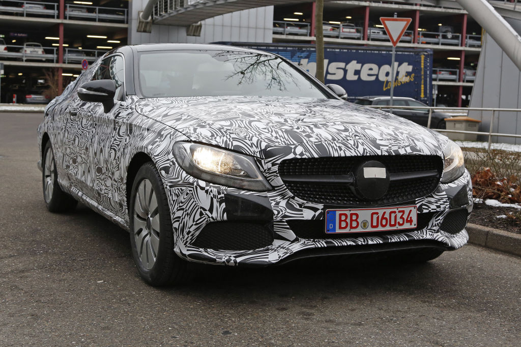 Erwischt: Erlkönig C-Klasse Coupé