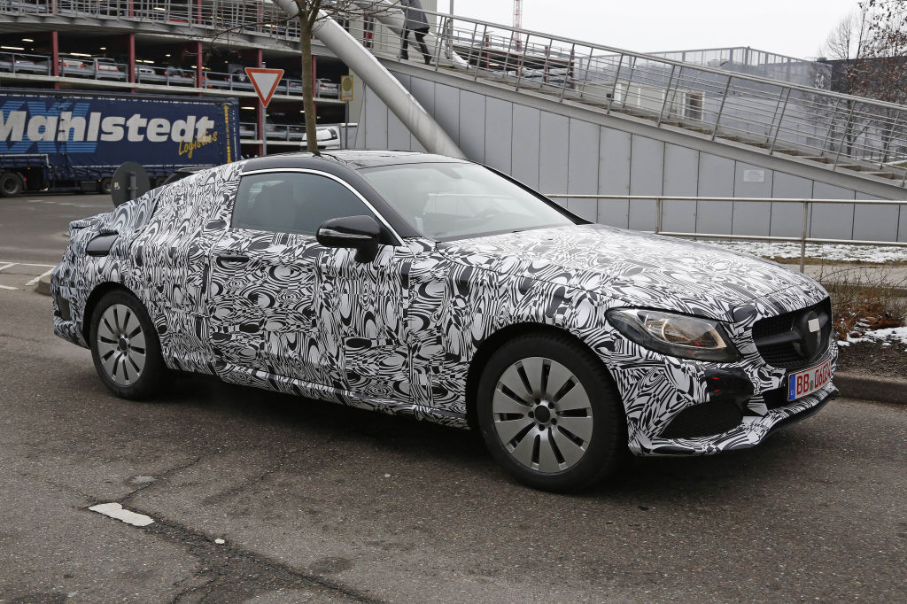 Erwischt: Erlkönig C-Klasse Coupé