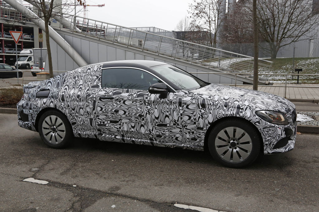 Erwischt: Erlkönig C-Klasse Coupé