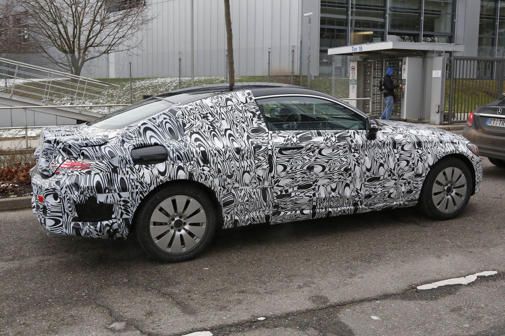 Erwischt: Erlkönig C-Klasse Coupé