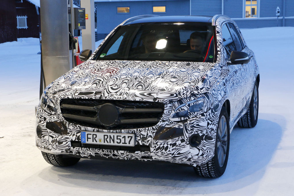 Erwischt: Erlkönig Mercedes-Benz GLC