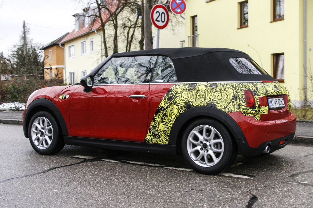 Erwischt: Erlkönig Mini Cabrio / Clubman