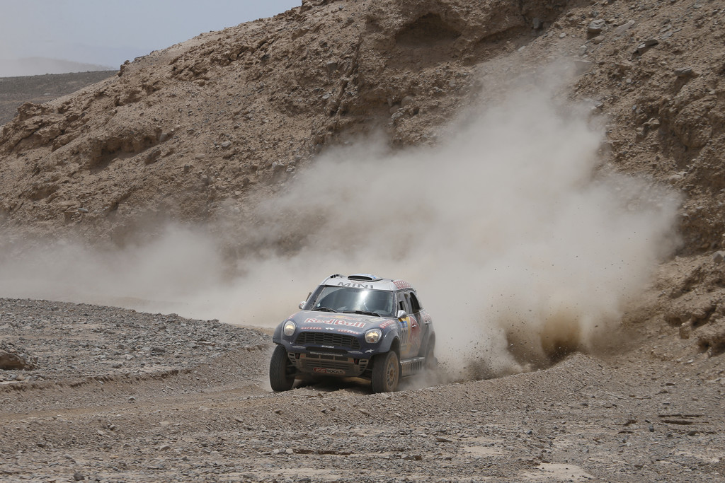 Dakar 2015: Fünf Mini in den Top Ten
