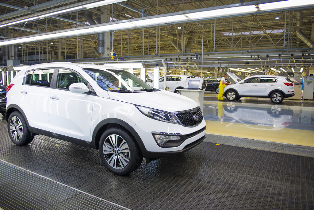Kia feiert Produktionsrekorde in der Slowakei