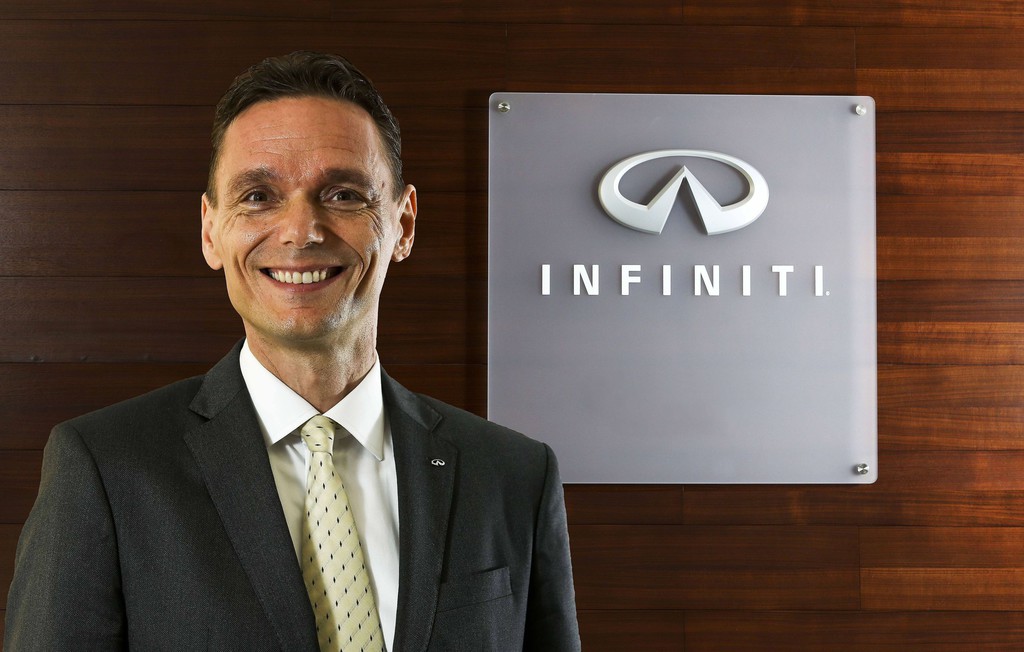 Roland Krüger führt Infiniti