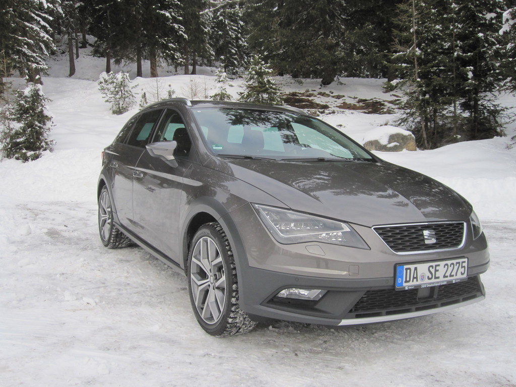 Erste Fahrt im Seat Leon X-Perience: Winterfest