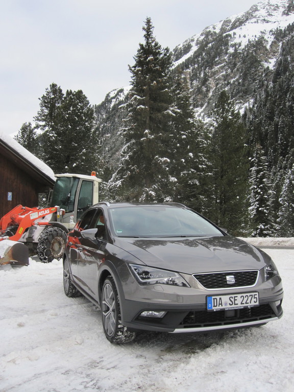 Erste Fahrt im Seat Leon X-Perience: Winterfest