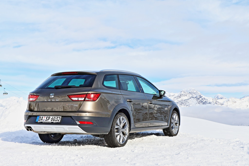Erste Fahrt im Seat Leon X-Perience: Winterfest