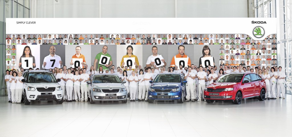 Skoda baut 17-millionstes Fahrzeug