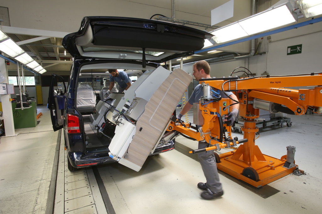 Volkswagen T5-Produktion am Standort Hannover läuft auf Hochtouren